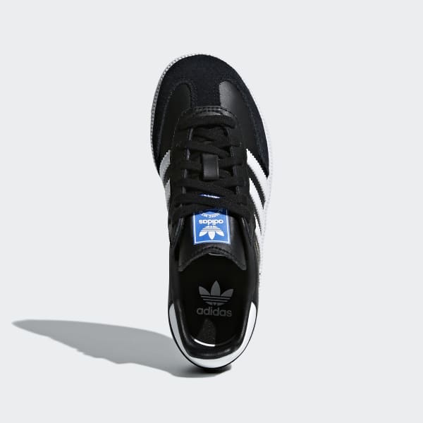 black adidas samba shoes