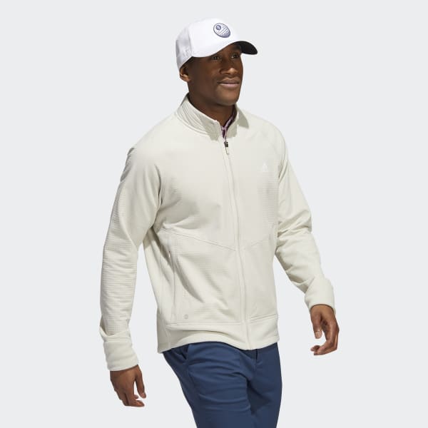 Beige Statement Full-Zip jakke C4804