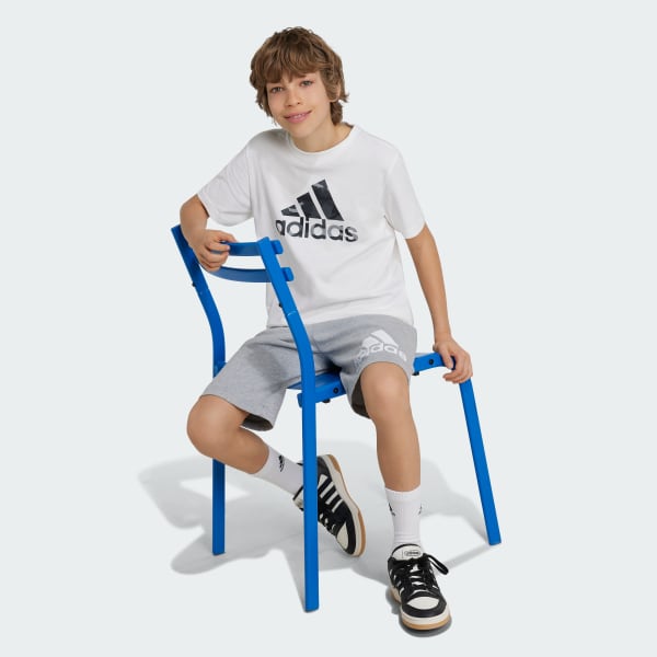 White Camo Graphic Tee