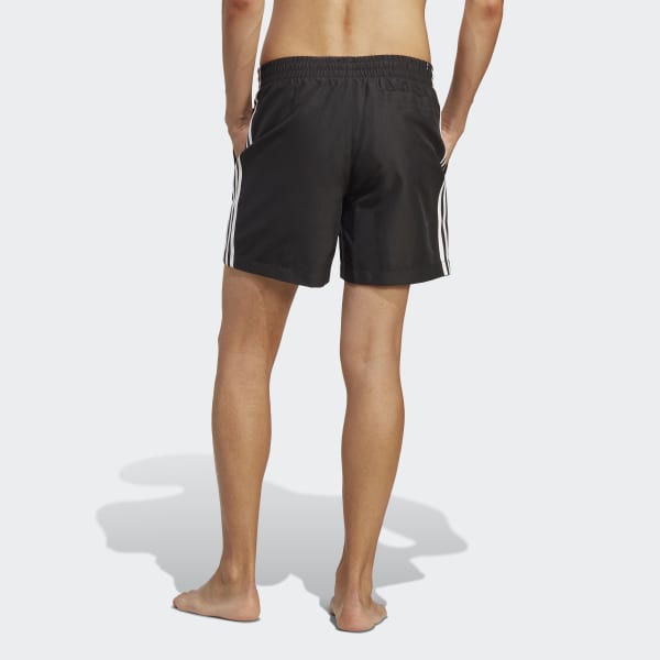 Black Originals Adicolor 3-Stripes Swim Shorts