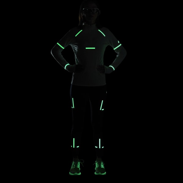 modrá Legíny Fast Impact Reflect At Night X-City Full-Length Running