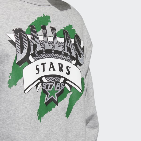 CustomCat Dallas Stars Vintage NHL Crewneck Sweatshirt Ash / XL