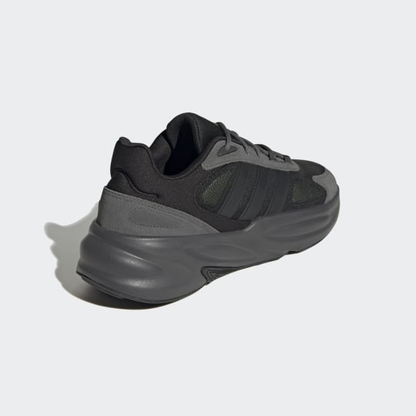 Black Ozelle Cloudfoam Lifestyle Running Shoes LKK48