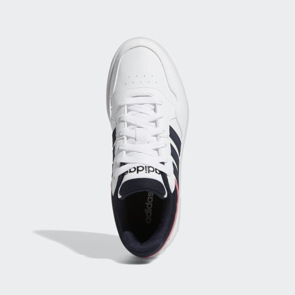 Λευκό Hoops 3.0 Low Classic Shoes