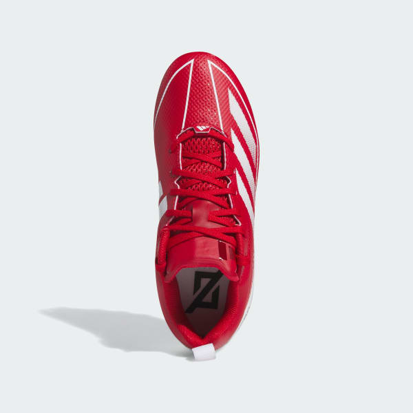 Red Adizero Electric.2 Football Cleats