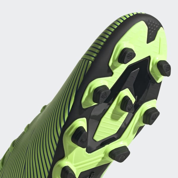 green molded cleats