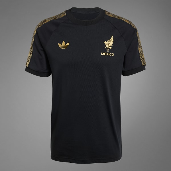 正規品 adidas メキシコ代表 シャツ 黒/黄 正規品 adidas メキシコ代表 シャツ 黒/黄