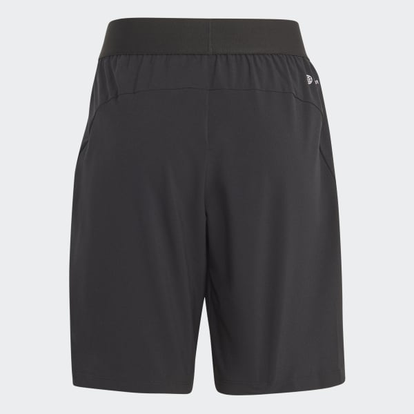 Schwarz Train Icons AEROREADY Logo Woven Shorts