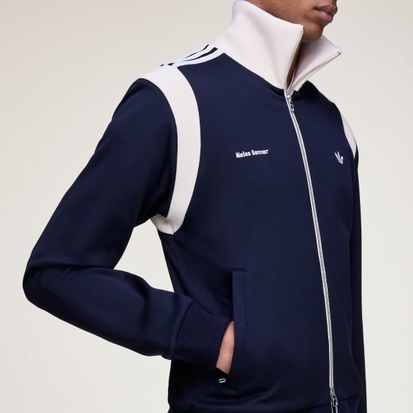 adidas WALES BONNER TWILL TRACK TOP - Blue | Free Shipping with