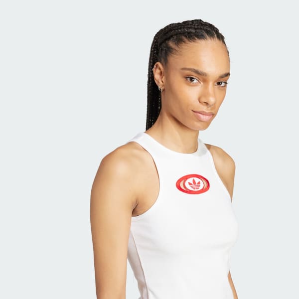 adidas Originals Tank Top - White | Free Shipping with