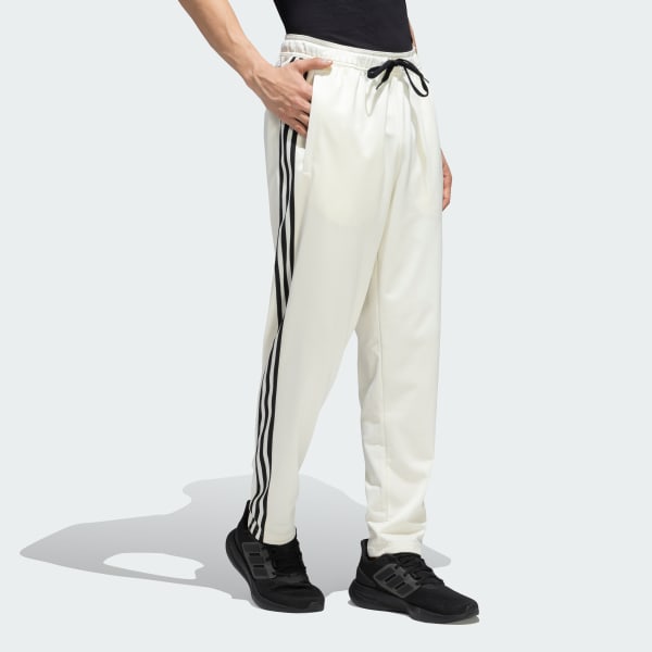 White adidas Sportswear Zip Pocket Pants