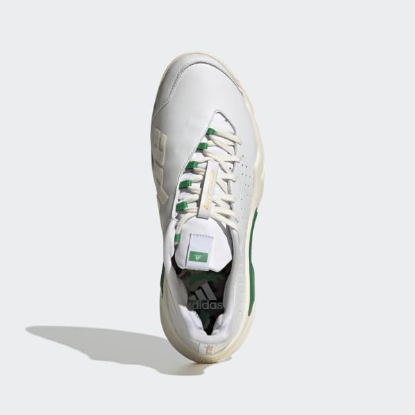 adidas Stanniversary Barricade Tennis Shoes - White | Free