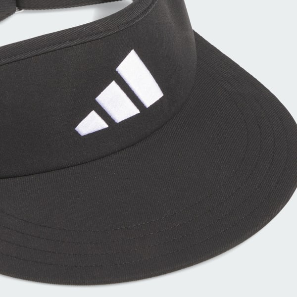 Hitam Topi Visor High-Crown