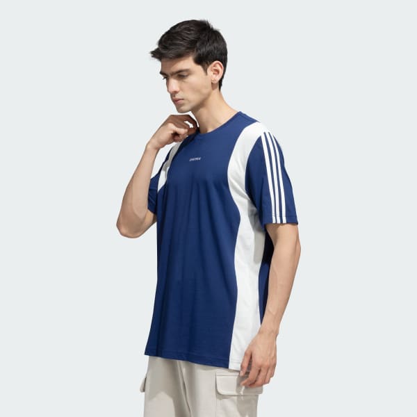 Blue adidas Sportswear Jersey Tee
