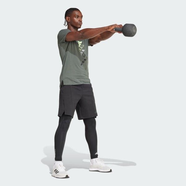 cerná Legíny Techfit Compression Training Long