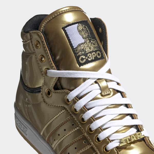 Gold Top Ten Hi Star Wars C-3PO Shoes LEH29