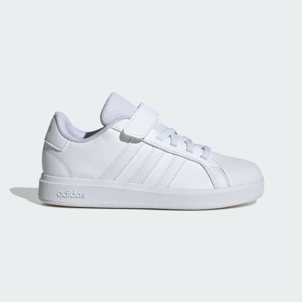 Blanco Zapatillas Grand Court 2.0 Niños