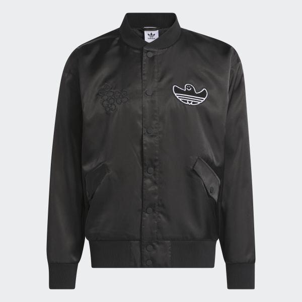 Adidas black bomber hotsell