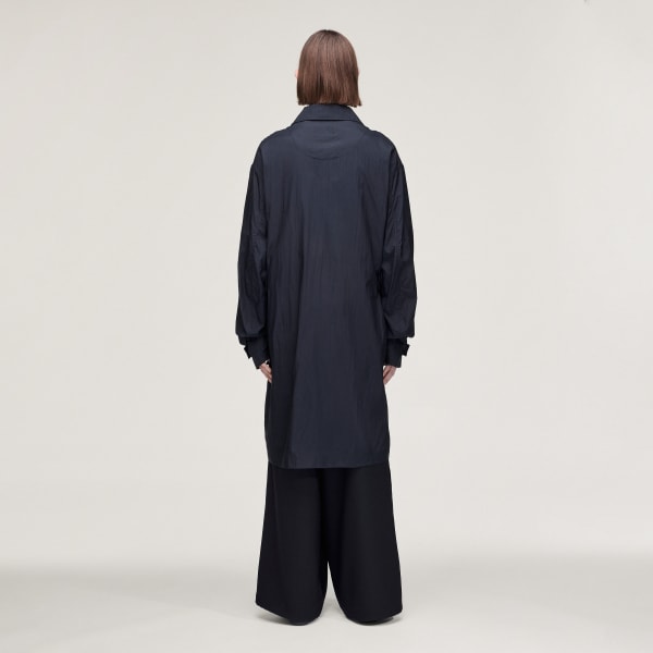 Black Y-3 나일론 파카