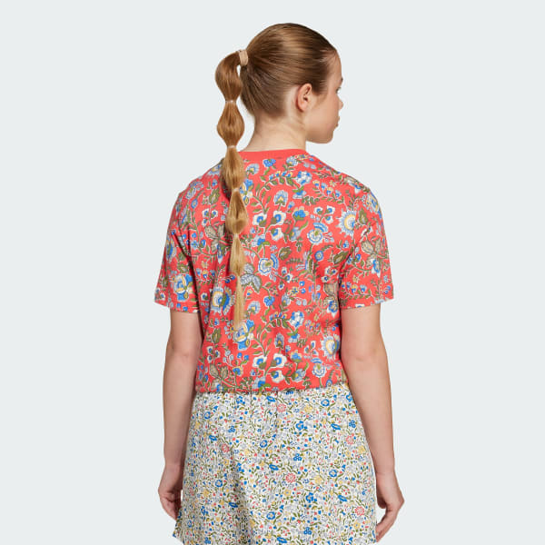 Κόκκινο adidas Originals x Liberty London Tee Kids