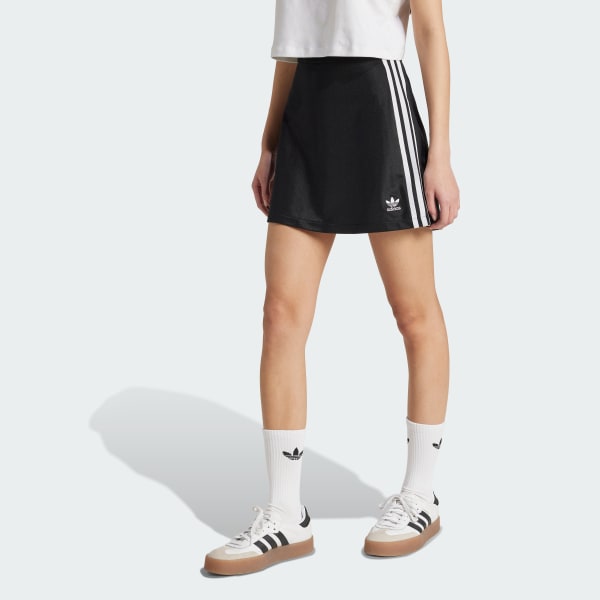 Black Adicolor 3-Stripes Mini Skirt