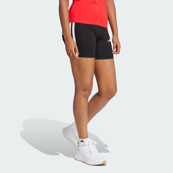 Nero Short Essentials 3-Stripes High Waisted Biker