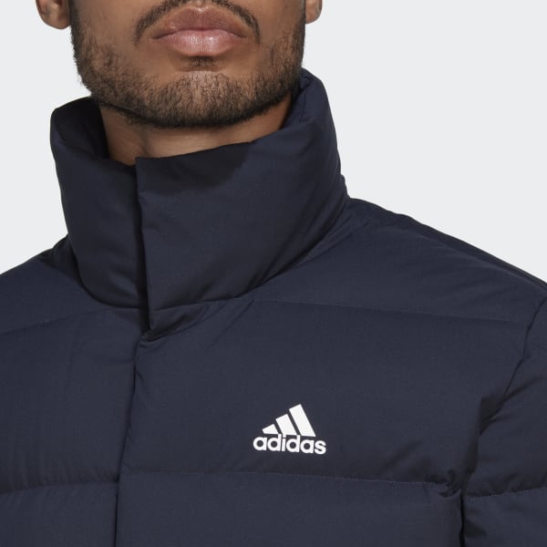 Blauw Helionic Mid-Length Donsjack DVL95