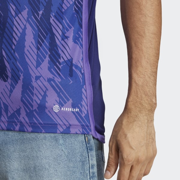 Azul Camiseta Visitante Argentina 22 SE257