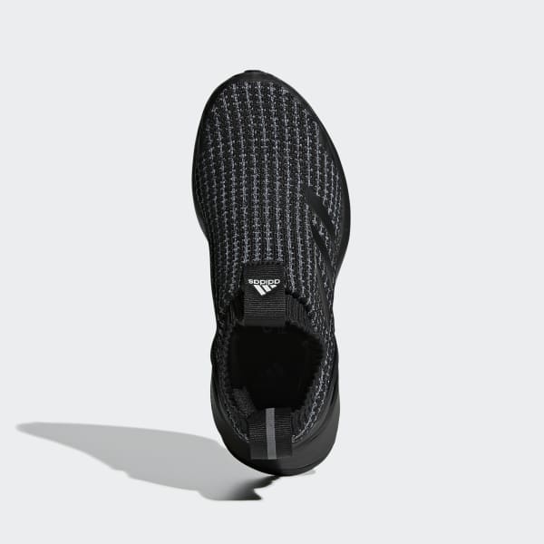 Adidas rapidarun laceless black hot sale