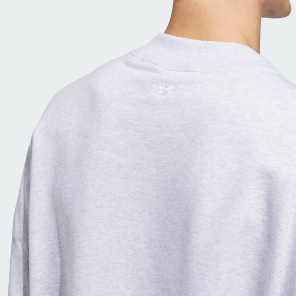 adidas Santa Monica Crewneck - Grey | Free Shipping with adiClub
