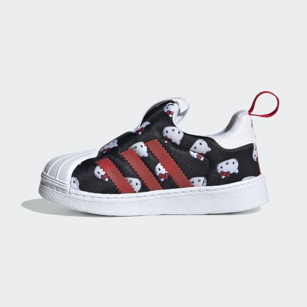 White Hello Kitty Superstar 360 Shoes