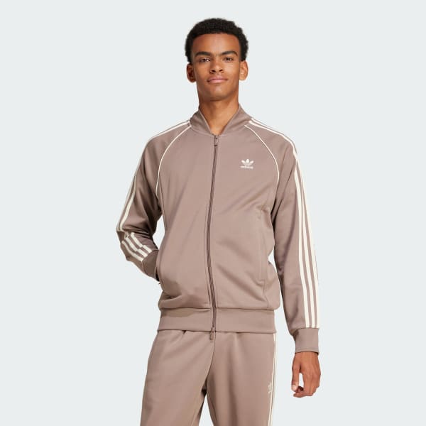 Marron Veste de survêtement Adicolor Classics SST