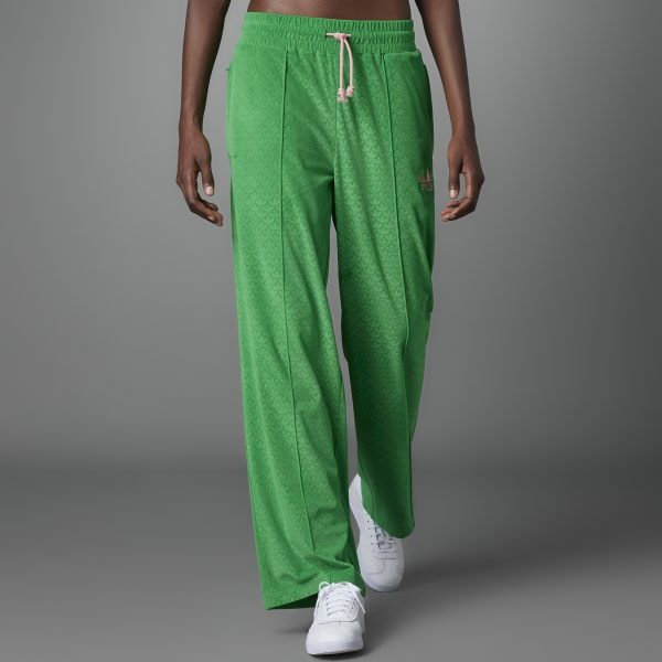 adidas adicolor Heritage Now Velour Pants - Green - IB2049