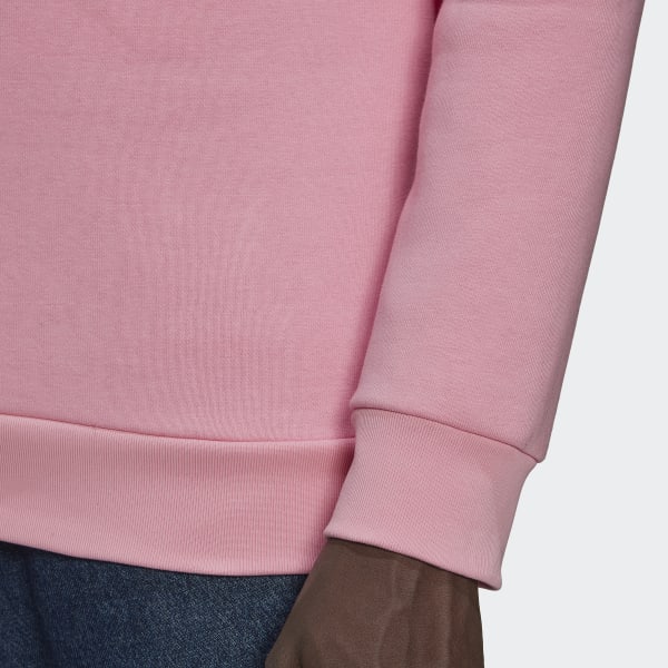 Pink Adicolor Essentials Trefoil Crewneck Sweatshirt JKZ50