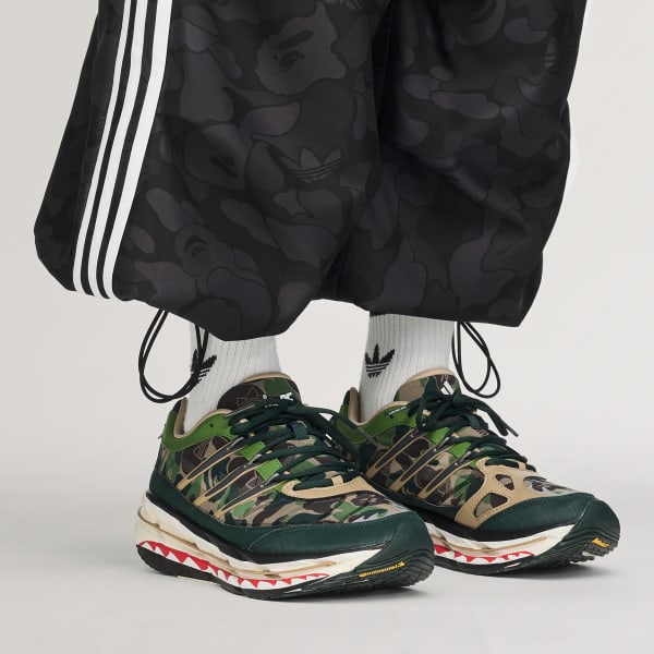 adidas JACQUARD PANTS BAPE® - Black | Free Shipping with adiClub