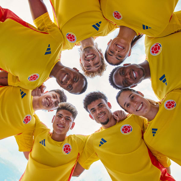 adidas Colombia 2024 Home Authentic Jersey Yellow Free Shipping
