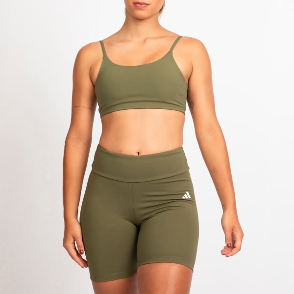 5’2”OLIVE CUSTOM SLIDER ショートボード Shorts Treino Basico - Verde adidas | adidas Brasil