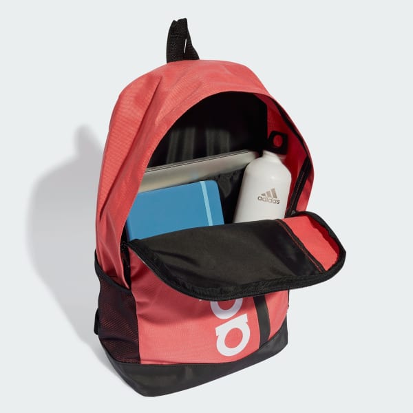 Red Essentials Linear Backpack