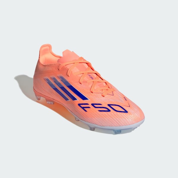 Orange F50 Elite Firm Ground Boots Kids