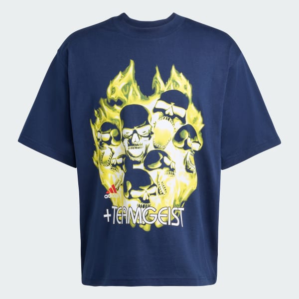 Azul PLAYERA TEAMGEIST MOTO GRAPHIC TEE