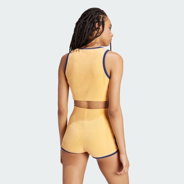 Adidas crop tank top hot sale