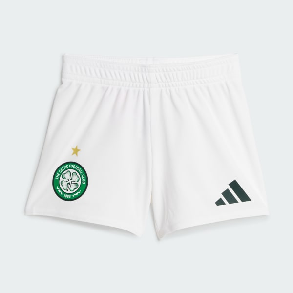 Blanc Tenue domicile bébé Celtic FC 25/26 pour enfants