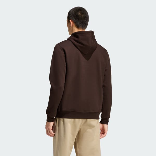 Brown Trefoil Essentials Hoodie