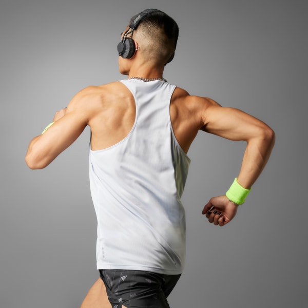 Blue Run It Tank Top