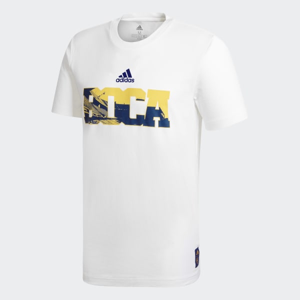 Remeras best sale boca adidas