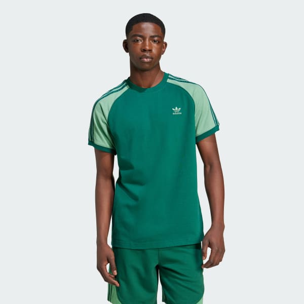 Colourblocked 3 Stripes Tee