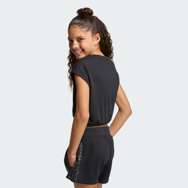 Negro REMERA SEASONALS COLLEGIATE TYPOGRAPHY