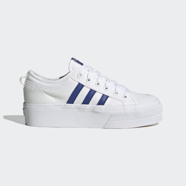 adidas Nizza Platform Shoes - White | Unisex Lifestyle | adidas US