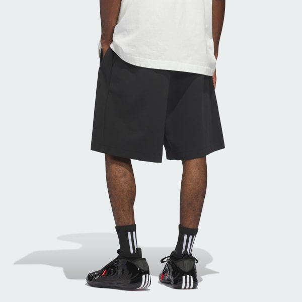 Μαύρο ΣΟΡΤΣ ΓΙΑ ΜΠΑΣΚΕΤ ADIDAS