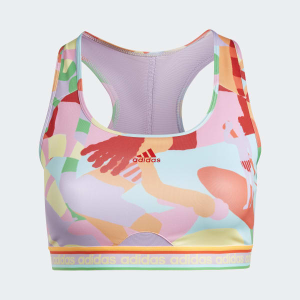 Dorado Top Deportivo adidas x FARM Rio Soporte Medio